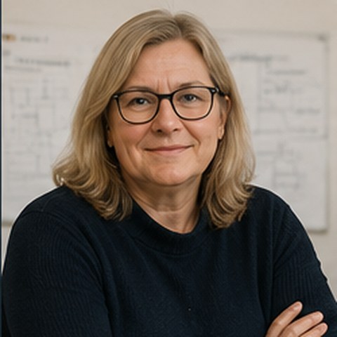 AI-genererat porträtt av Ulla Bergström